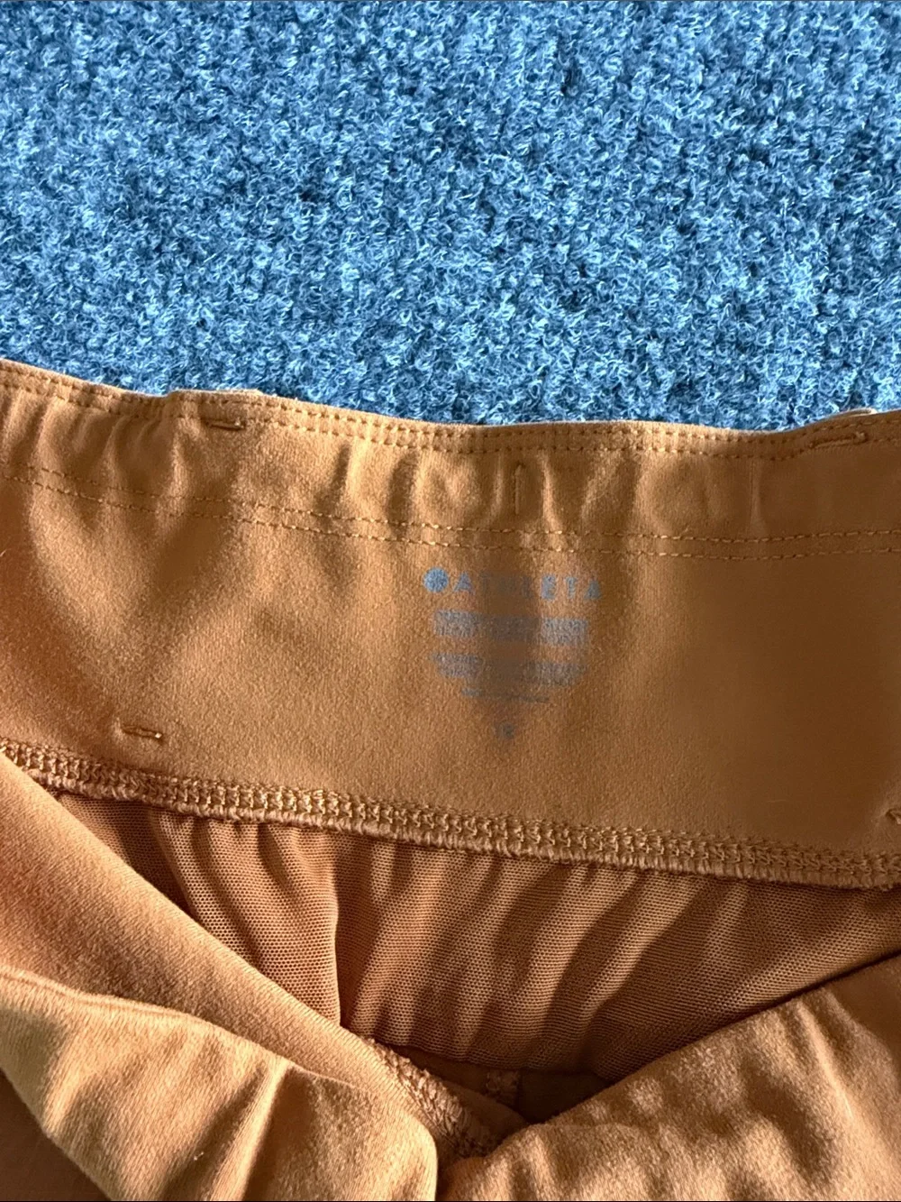 Athleta Trekkie North Short Size 18 Cognac Brown Active Outdoor
